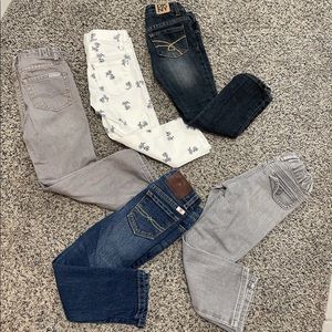 Girls 4T Jeans 5pc bundle